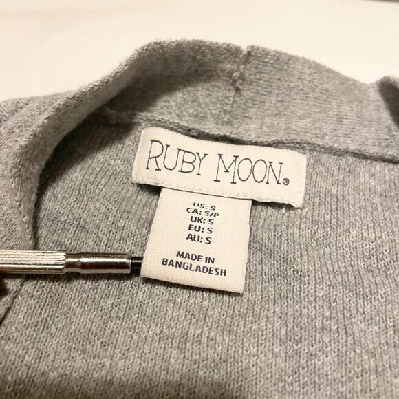 Ruby Moon Cardigan Women Size Small Sweater - Picture 3 of 16